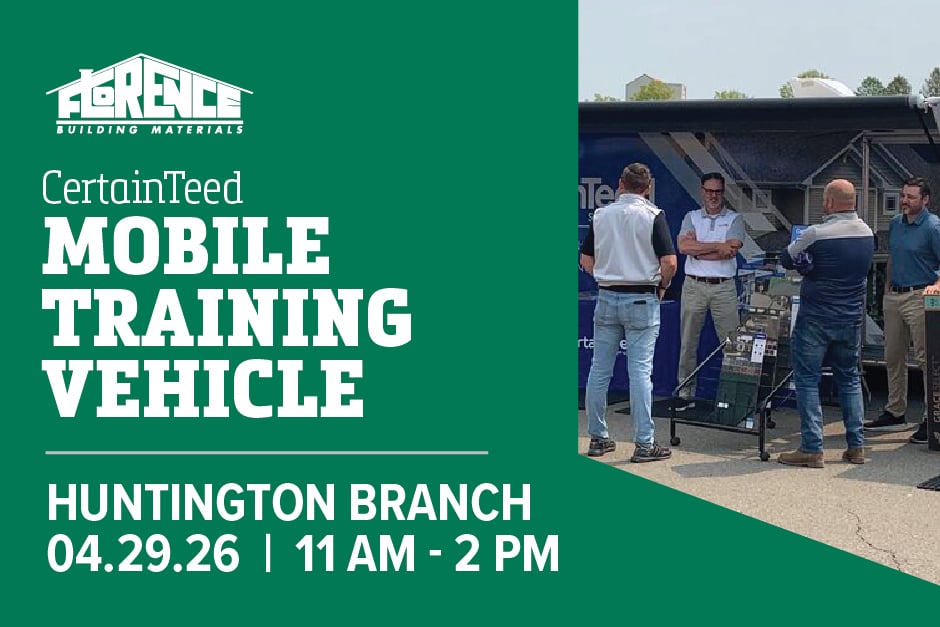 CertainTeed MOBILE TRAINING VEHICLE